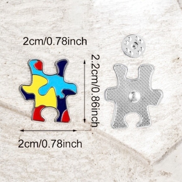 Autism Awareness Pin - Picture 2 of 3